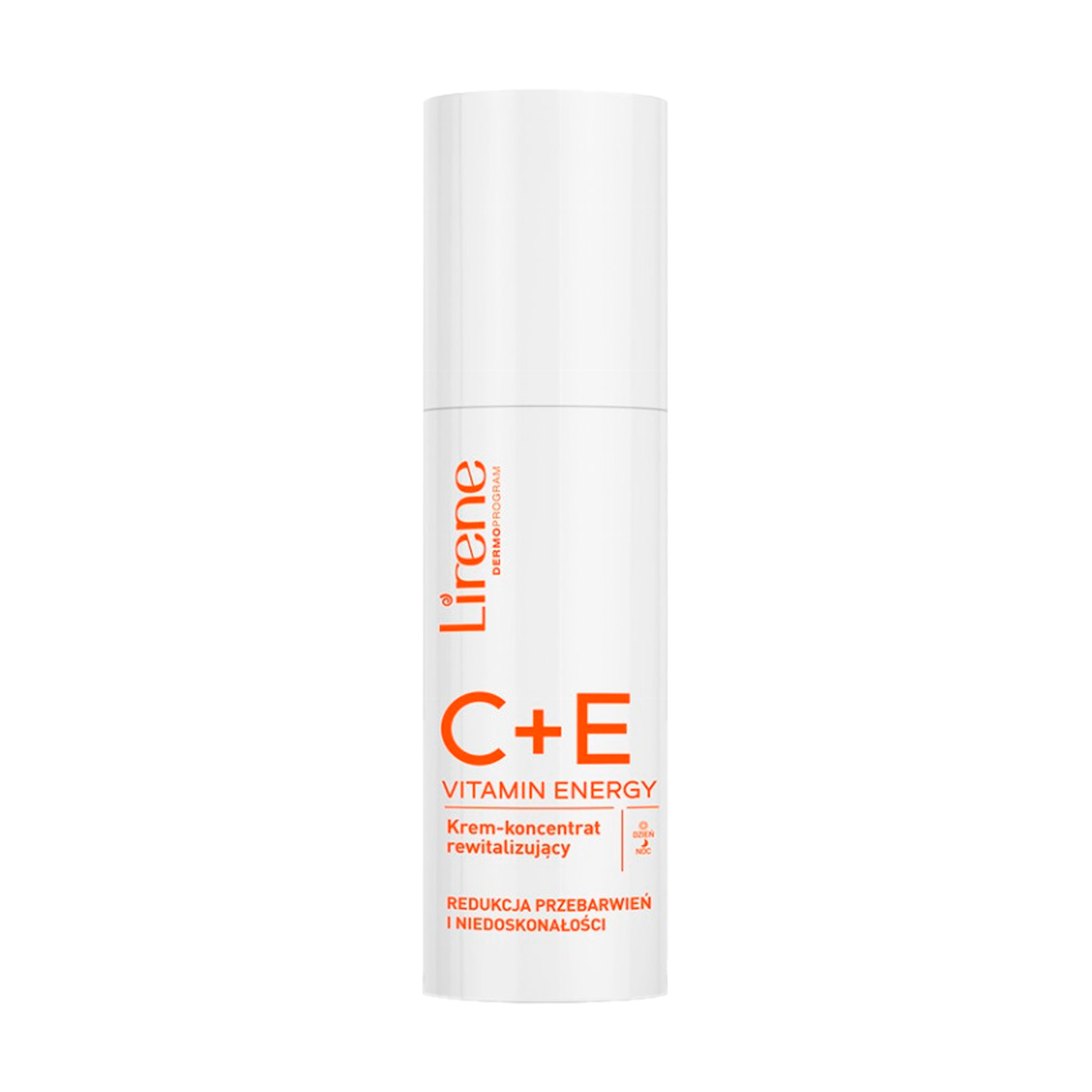 Відновлювальний крем-концентрат для обличчя Lirene C+E Vitamin Energy, 40 мл
